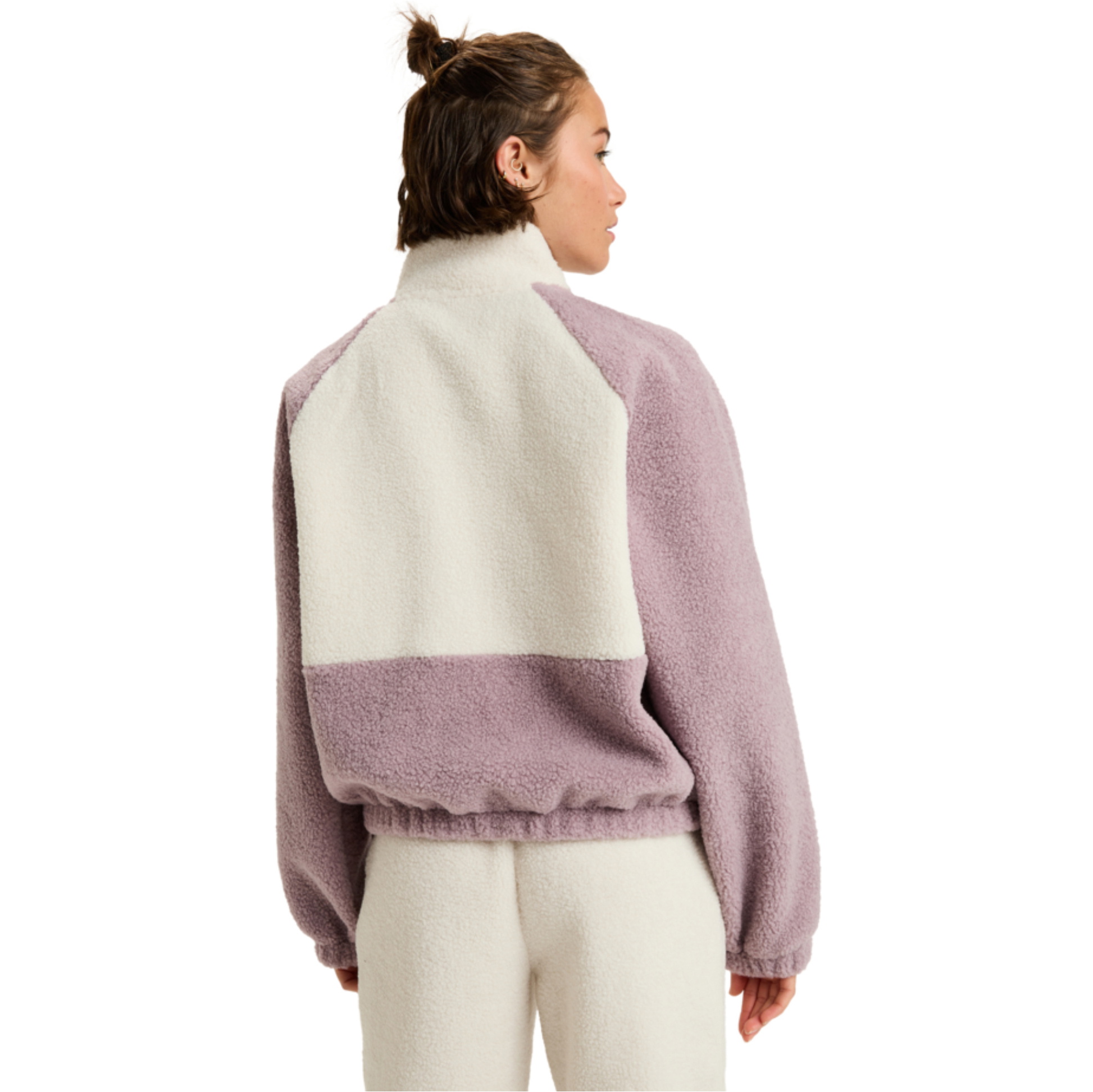 2025 Roxy Womens Waves Of Warmth Colorblock Sport Sweater ERJPF03242 - Nirvana